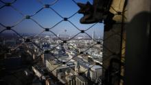 View from Cologne cathedral tower